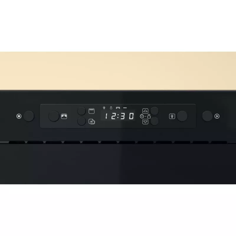 Einbau-Mikrowelle Whirlpool MBNA920B, Grill, 750 W, 22 L, schwarz, Push-Tür