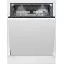 BEKO Geschirrspüler | BDIN38542P | Einbau | Breite 60 cm | Anzahl Maßgedecke 15 | Anzahl Programme 8 | Energieeffizienzklasse C | Anzeige | AquaStop-Funktion | Weiß