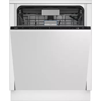 Vollintegrierter Geschirrspüler BEKO BDIN36532 — 15 Maßgedecke, 60 cm, Edelstahl, 45 dB, Energieeffizienzklasse D