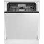 Vollintegrierter Geschirrspüler BEKO BDIN36532 — 15 Maßgedecke, 60 cm, Edelstahl, 45 dB, Energieeffizienzklasse D