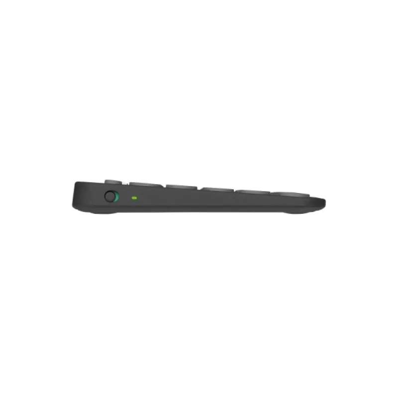 Logitech Pebble Keys 2 K380s Tastatur Universal RF Wireless + Bluetooth QWERTY US International Graphite