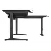 GENESIS NDS-2295 Computertisch Schwarz