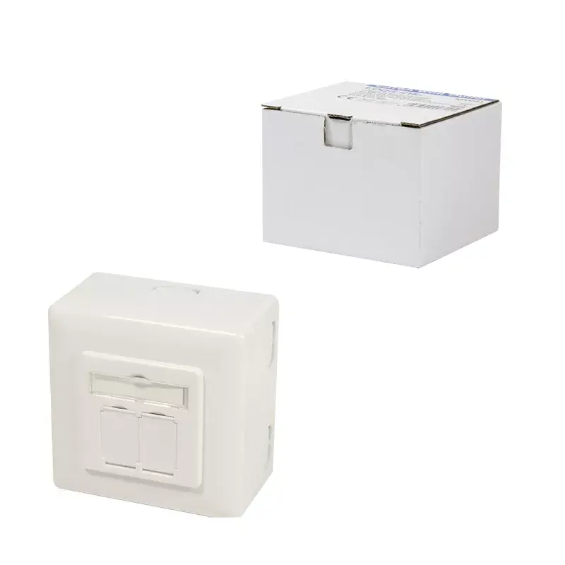 Netzwerkdose 2 x RJ-45 LogiLink NP0124