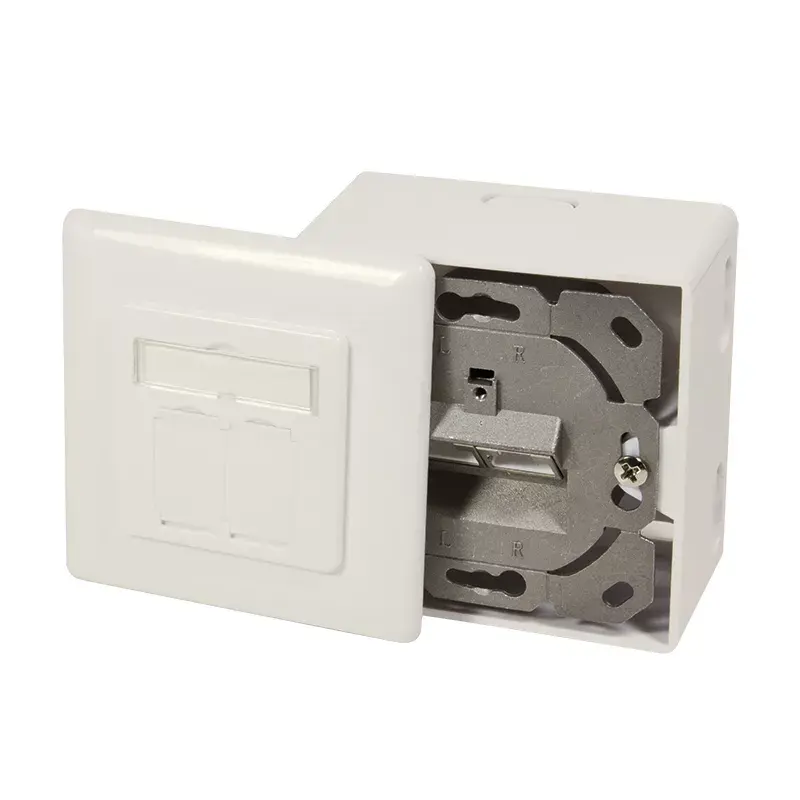 Netzwerkdose 2 x RJ-45 LogiLink NP0124