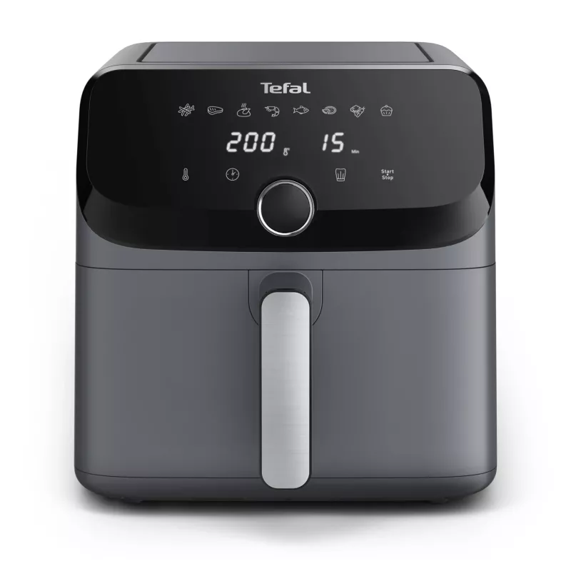 Tefal Easy Fry Mega EY855BE0 Fritteuse Einzeln 7,5 l Standgerät 2020 W Heißluftfritteuse Grau