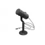 Kabelgebundenes PC-Mikrofon GENESIS Radium 350D – USB Typ-A/Typ-C, -48 dB Empfindlichkeit, 16–14.000 Hz, 2,5 m Kabel, schwarz