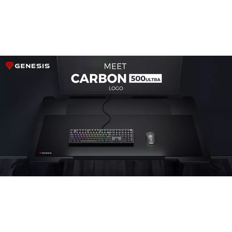 Mauspad GENESIS Carbon 500 Ultra Logo