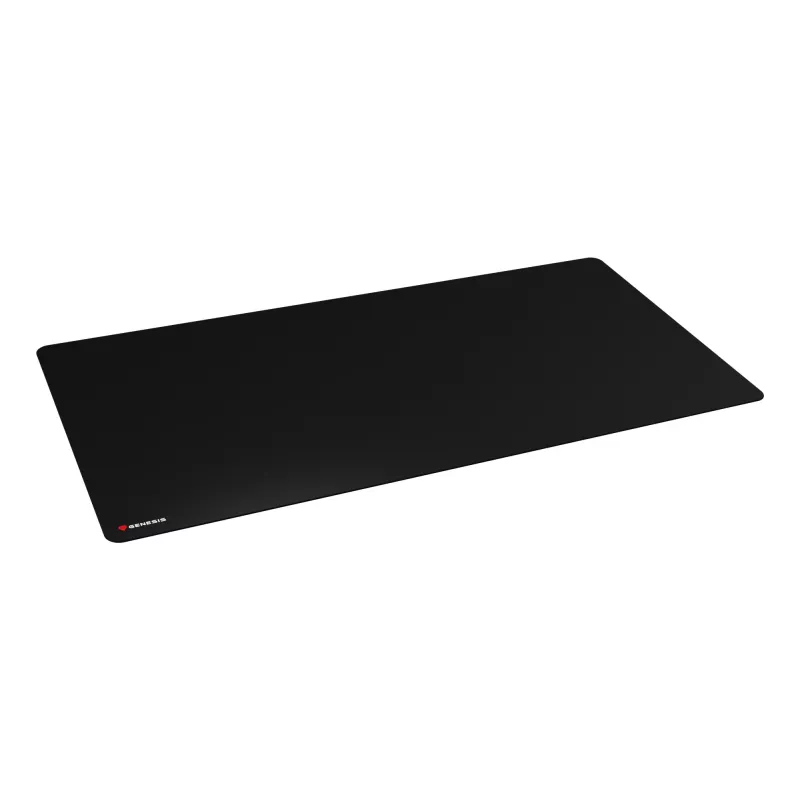 GENESIS Carbon 500 Hyper Logo, Schwarz, Monochromatisch, Stoff, Gummi, Gaming-Mauspad
