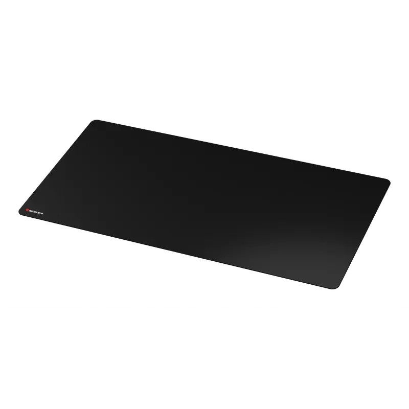 GENESIS Carbon 500 Hyper Logo, Schwarz, Monochromatisch, Stoff, Gummi, Gaming-Mauspad