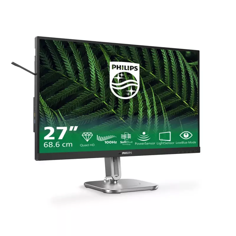 Philips 5000 series 27B2G5500/00 Computer Monitor 68,6 cm (27 Zoll) 2560 x 1440 Pixel Quad HD LCD Anthrazit
