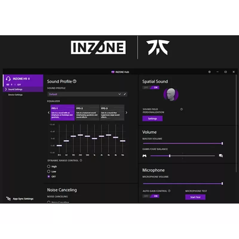 Sony Inzone H9 II Headset Kabellos Kopfband Gaming USB Type-C Bluetooth Schwarz