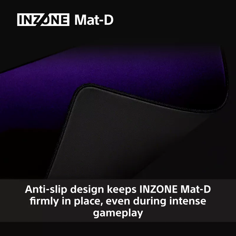 Sony INZONE Mat-D Gaming-Mauspad Schwarz