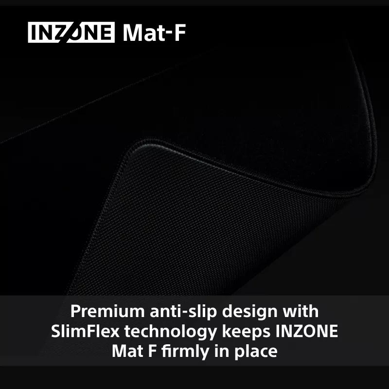 Sony NZONE Mat-F Gaming-Mauspad Schwarz