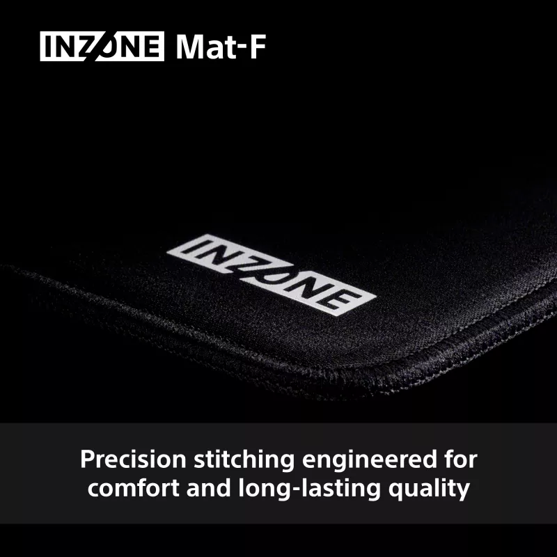 Sony NZONE Mat-F Gaming-Mauspad Schwarz
