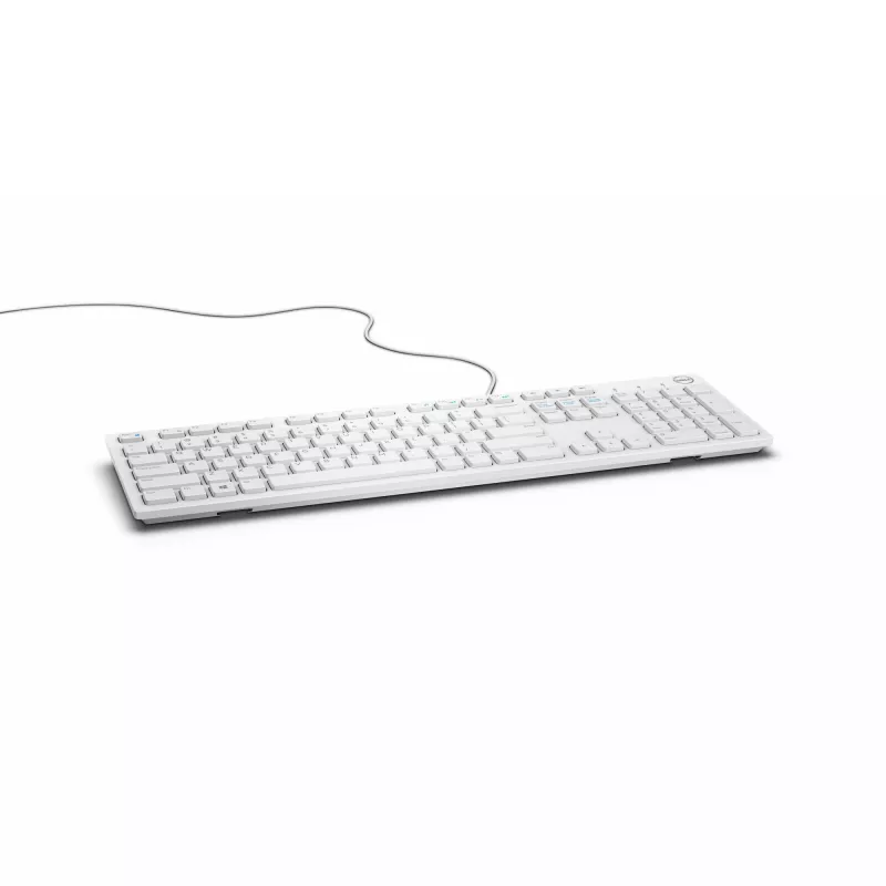 DELL Wired Tastatur - KB216 - US International (QWERTY) - White