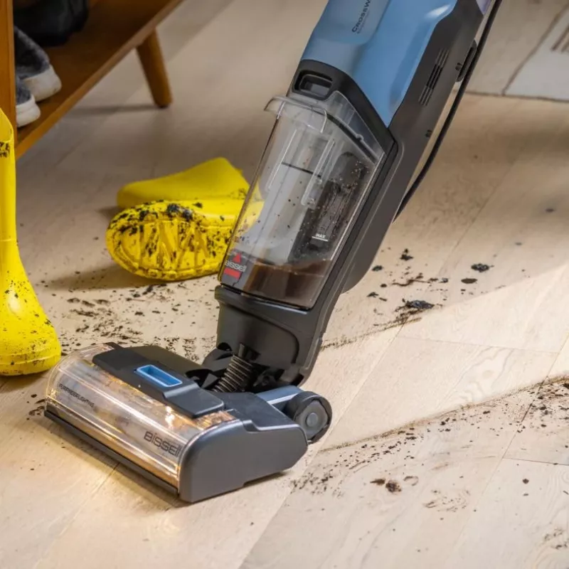 Bissell CrossWave EdgeFind Select Upright vacuum AC Dry&wet Bagless 340 W Schwarz, Blue