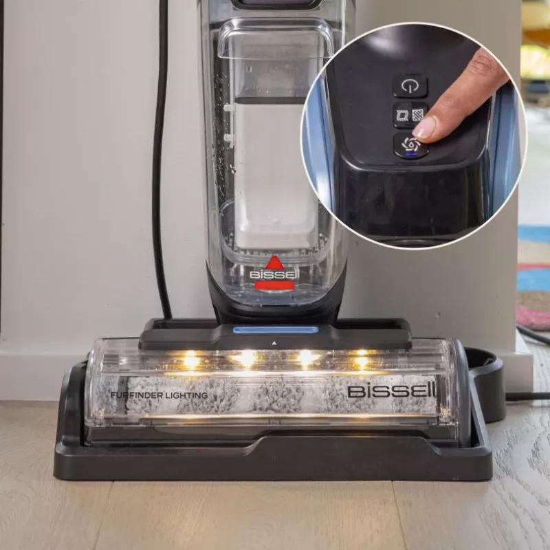 Bissell CrossWave EdgeFind Select Upright vacuum AC Dry&wet Bagless 340 W Schwarz, Blue