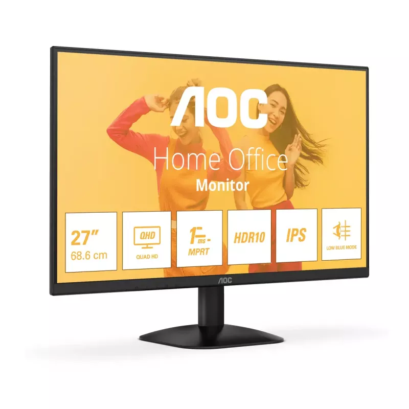 AOC B3 Q27B35E Computer-Monitor 68,6 cm (27 Zoll) 2560 x 1440 Quad HD LED Schwarz