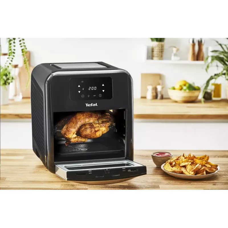 Tefal Easy Fry FW5018 Single 11 L Stand-alone 2000 W Heißluftfritteuse Schwarz