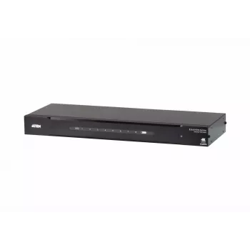 ATEN 8-Port True 4K HDMI-Splitter, HDMI, 8x HDMI, 4096 x 2160 Pixel, Schwarz, Metall, 4K Ultra HD