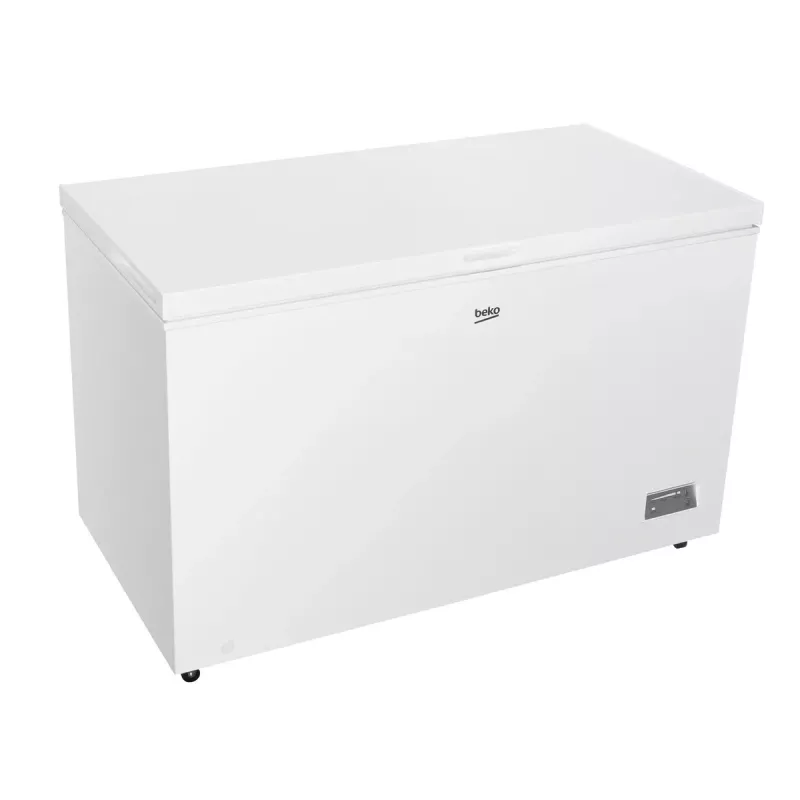 Gefriertruhe BEKO CF380EWN — 371 l, Inverter-Kompressor, Klasse E, weiß