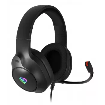 GENESIS NEON 213, kabelgebunden, Anrufe / Musik, 20 – 20000 Hz, 302 g, Headset, Schwarz