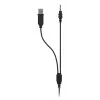 GENESIS NEON 213, kabelgebunden, Anrufe / Musik, 20 – 20000 Hz, 302 g, Headset, Schwarz