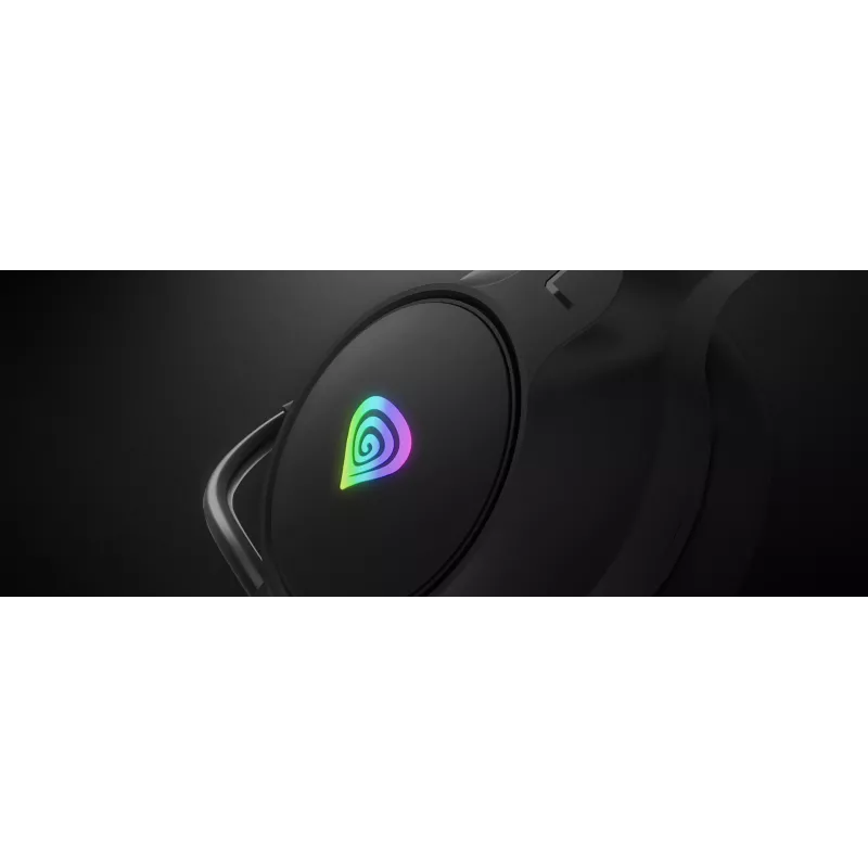 GENESIS NEON 213, kabelgebunden, Anrufe / Musik, 20 – 20000 Hz, 302 g, Headset, Schwarz
