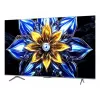 TV TCL 55T8C 55 Zoll QLED 4K Ultra HD, HDR10, Google TV, 144Hz, Direct-LED, 4×HDMI 2.1, Bluetooth/Wi‑Fi, Metallic