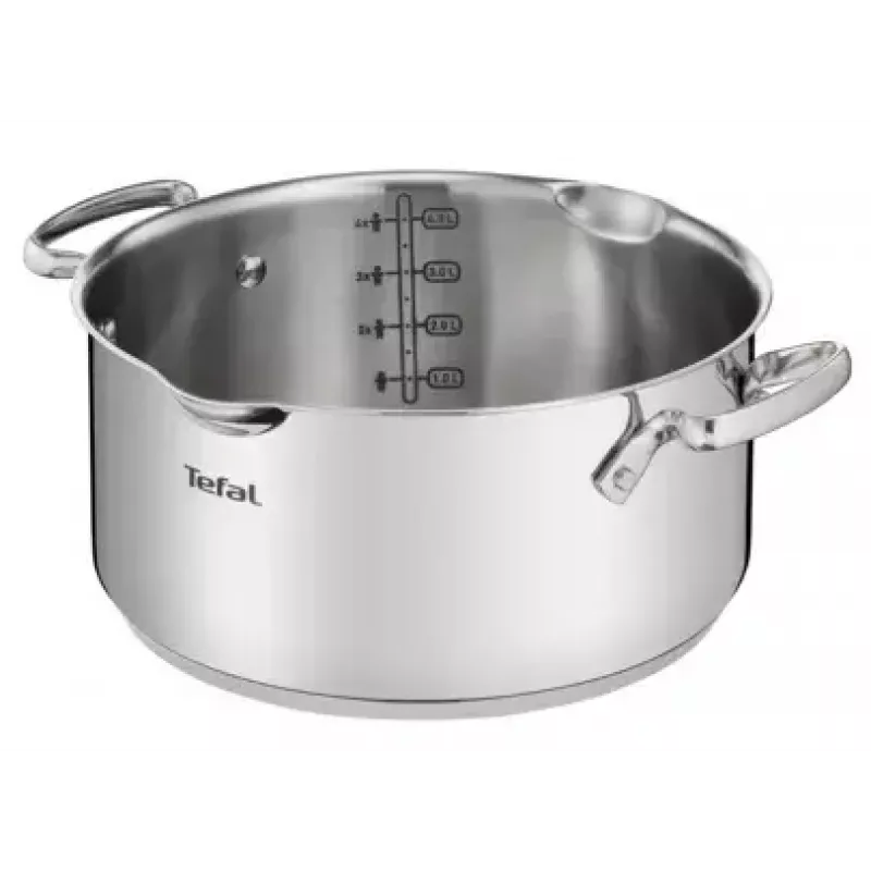 Kochtopf Tefal DUETTO+ G7194355, 2 l, rund, Edelstahl, 18 cm
