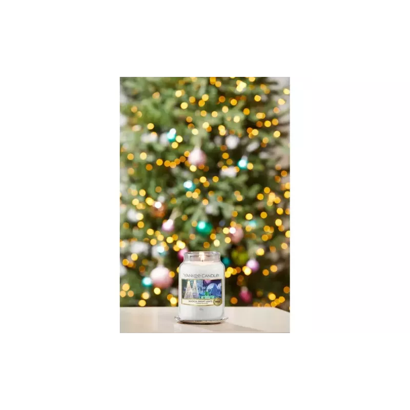 Yankee Candle Signature Magical Bright Lights große Kerze im Glas, 567 g