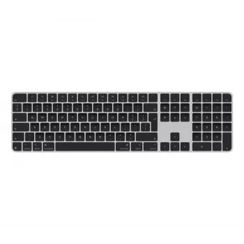 APPLE Magic Tastatur With Touch Id And Numeric Keypad For Apple Silicon - Schwarz - Qwerty Uk (MXK83Z/A)