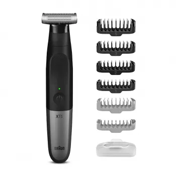 Braun Series X XT5200 Folienrasierer Trimmer Schwarz, Metallic