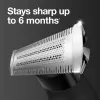 Braun Series X XT5200 Folienrasierer Trimmer Schwarz, Metallic
