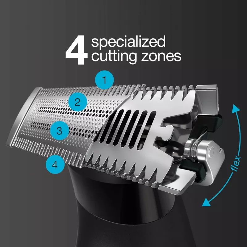 Braun Series X XT5200 Folienrasierer Trimmer Schwarz, Metallic