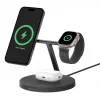 BELKIN Wireless Charging Stand - Boost Charge Pro - 3-in-1 With Qi2 15w - Schwarz