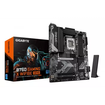 Motherboard GIGABYTE B760 GAMING X WIFI6E GEN5, Intel B760, LGA 1700, ATX, DDR5 bis 256 GB, PCIe 5.0, Wi‑Fi 6E, 2,5 Gb LAN