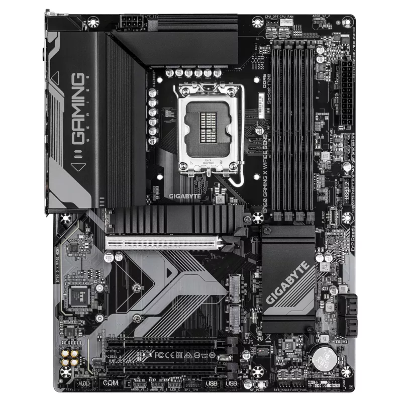 Motherboard GIGABYTE B760 GAMING X WIFI6E GEN5, Intel B760, LGA 1700, ATX, DDR5 bis 256 GB, PCIe 5.0, Wi‑Fi 6E, 2,5 Gb LAN