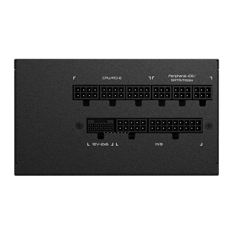 GIGABYTE UD1000GM PG5 V2 Netzteil – PCIe Gen 5.1, 80 PLUS Gold, vollmodularer Aufbau, 120-mm-Lüfter, ATX 3.1-kompatibel, EU-Stecker