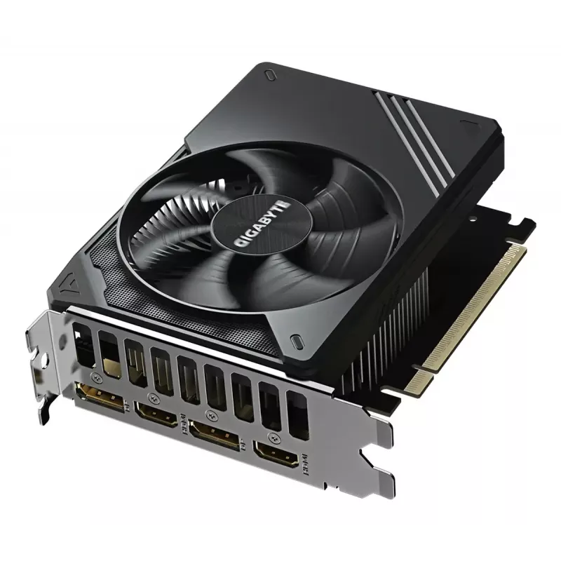 GIGABYTE GeForce RTX 5050 D6 8G Grafikkarte - 8 GB GDDR6, 128 Bit, PCI-E 5.0, 2572 MHz Kerntakt, 2 x DP, 2 x HDMI, NVIDIA DLSS 4, GV-N5050D6-8GD