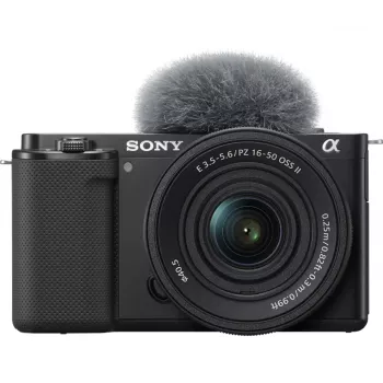 Sony ZV-E10 + E PZ 16-50mm F3.5-5.6 OSS II MILC 24.2 MP CMOS 6000 x 4000 Pixel Schwarz