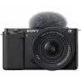 Sony ZV-E10 + E PZ 16-50mm F3.5-5.6 OSS II MILC 24.2 MP CMOS 6000 x 4000 Pixel Schwarz