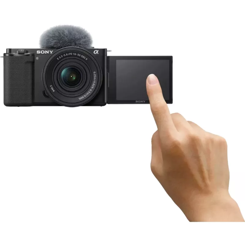 Sony ZV-E10 + E PZ 16-50mm F3.5-5.6 OSS II MILC 24.2 MP CMOS 6000 x 4000 Pixel Schwarz