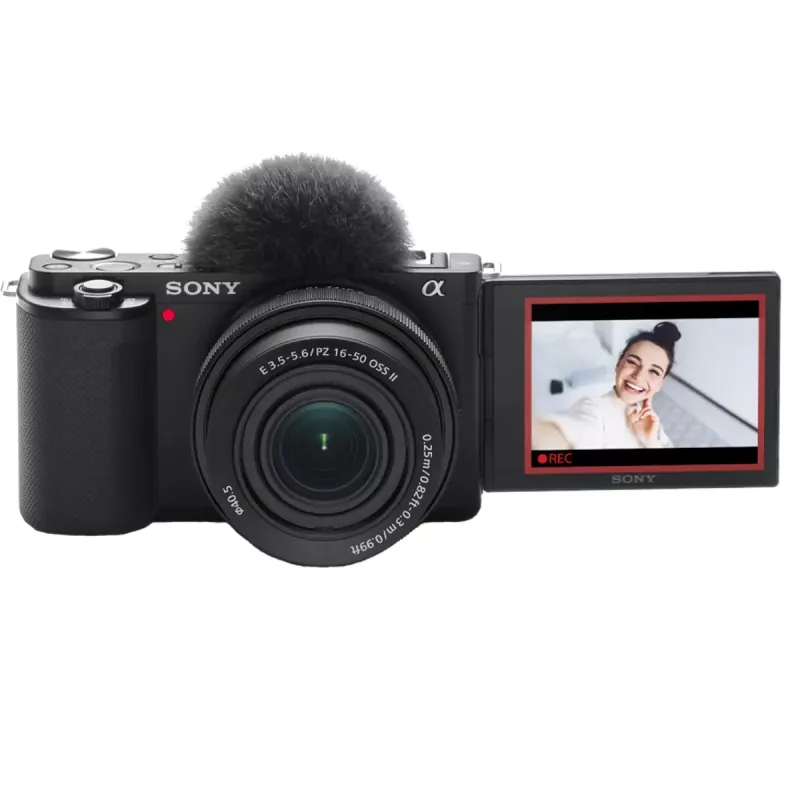 Sony ZV-E10 + E PZ 16-50mm F3.5-5.6 OSS II MILC 24.2 MP CMOS 6000 x 4000 Pixel Schwarz