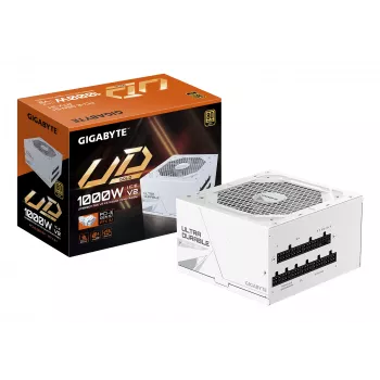 Netzteil GIGABYTE UD1000GM PG5 V2 1000W ATX 3.1 Vollmodular 80 PLUS Gold Weiß