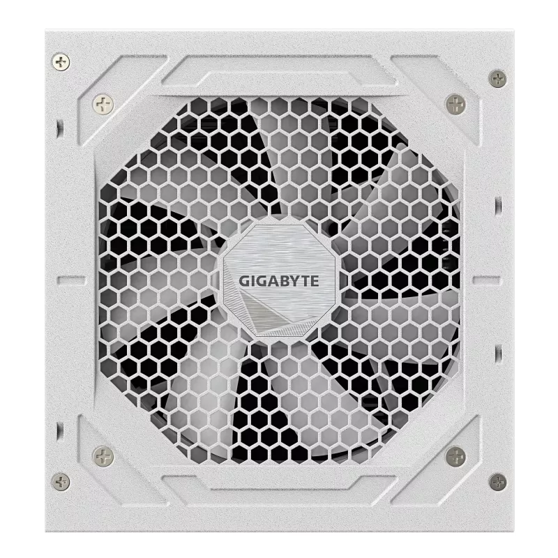 Netzteil GIGABYTE UD750GM PG5 V2 750W ATX 3.1, 80 PLUS Gold, vollmodular, 8 SATA, 4x (6+2) PCIe, 2x EPS, weiß