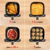 Tefal Easy Fry Mega EY855D10 Fritteuse Einzeln 7,5 l Standgerät 2020 W Heißluftfritteuse Schwarz, Edelstahl
