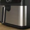 Tefal Easy Fry Mega EY855D10 Fritteuse Einzeln 7,5 l Standgerät 2020 W Heißluftfritteuse Schwarz, Edelstahl