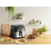 Tefal Easy Fry Mega EY855D10 Fritteuse Einzeln 7,5 l Standgerät 2020 W Heißluftfritteuse Schwarz, Edelstahl