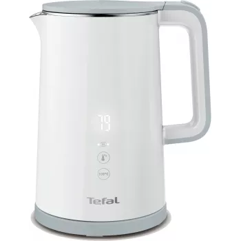 Elektro-Wasserkocher Tefal KO6931, 1,5 L, 1800 W, weiß, 5 Temperatureinstellungen, Warmhaltefunktion 30 Min.